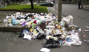 Trash in Bogotá