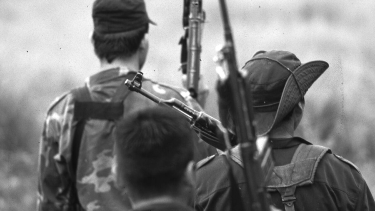 FARC soldiers in Colombia
