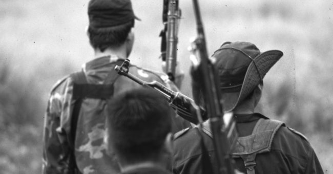 FARC soldiers in Colombia