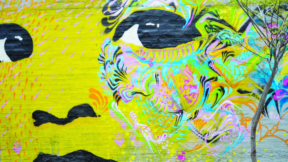 Graffiti in Medellín