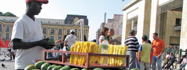 Bogota Mango Vendor