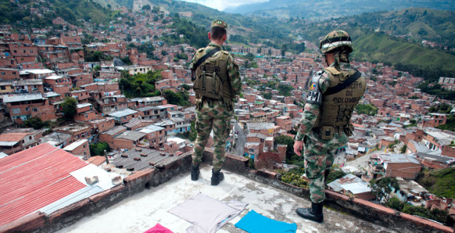 Comuna 13 in Medellín by Federico Rios