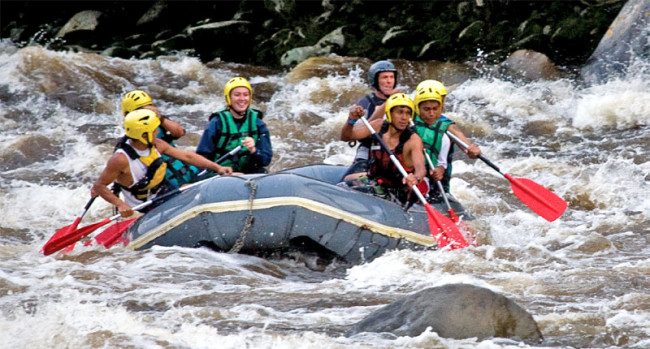Rafting in Huila, Colombia