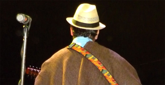 Ruana made in Nobsa, Boyacá