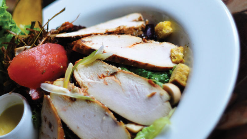 From Thai salads to a costeño flank steak, Diana García is an informal lunch hot spot popular with the business crowds.