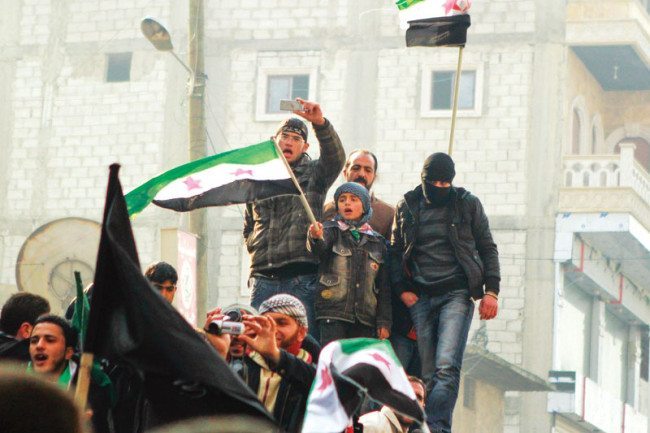 The inhabitants of Aleppo in Syria has faces a bloody civil war for almost two years.