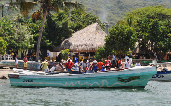 From the bay of Taganga, travelers can venture east towards Tayrona Park for empty and pristine beaches.