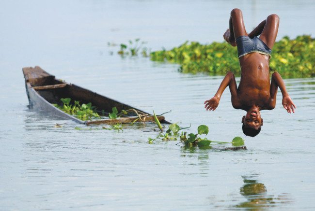 A perfect jump in Repelón, Atlantico.