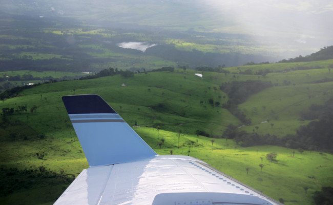 Colombia's Patrulla Aerea flies to remote villages offering medical help.