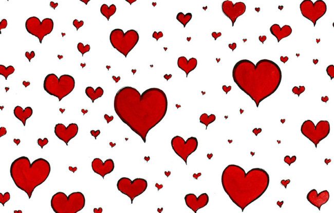 Illustratiion for Love & Friendship month.