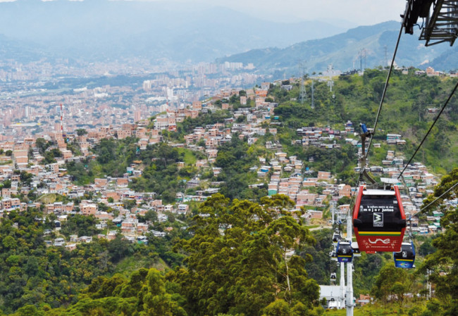 Medellin has made great strides in getting its inhabitants moving.