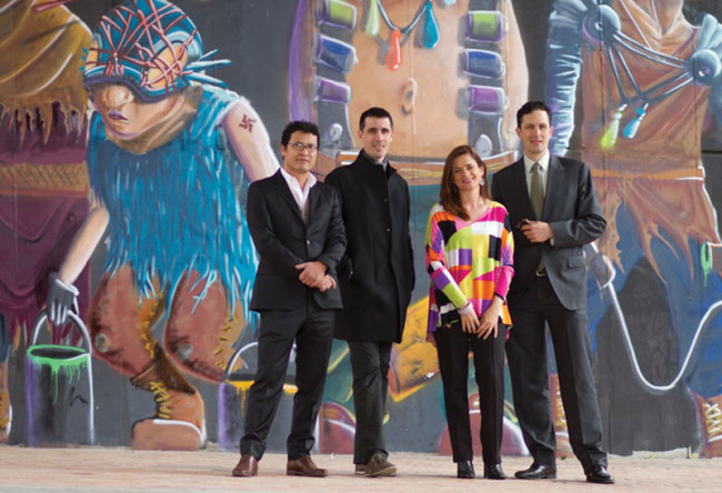 Founders of Bogotá Auctions. Courtesy picture.