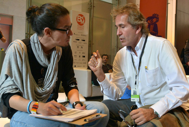 File photo of the Bogotá Audiovisual Market.