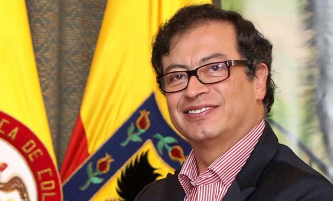 Gustavo Petro, Mayor of Bogota.