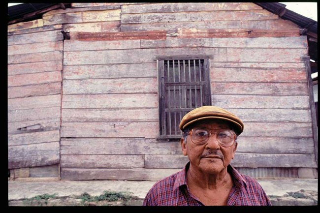 A local in the town of Aracataca.