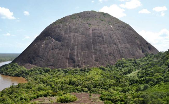 The Cerro El Mono in the Mavecure, Guainia.