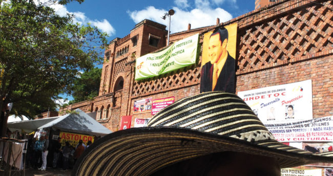 The Constitutional court votes in favor of allowing bullfighting in the Plaza Santamaria.