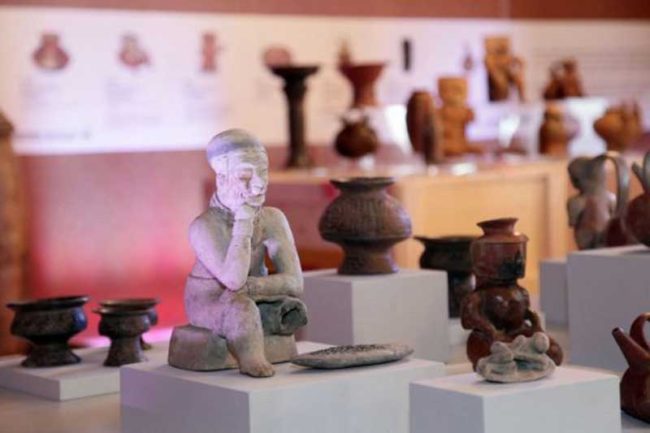 The 691 pre-Columbian objects seized in Spain have returned to Colombia.