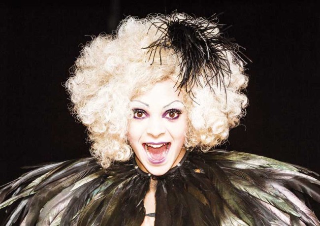 Courtesy file photo of Black, el payaso at the Colon Theatre.