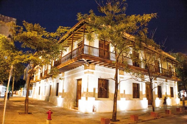 The Casa de la Aduana in Santa Marta.