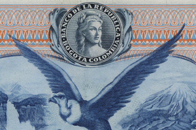 The face of the One Peso Bank note.