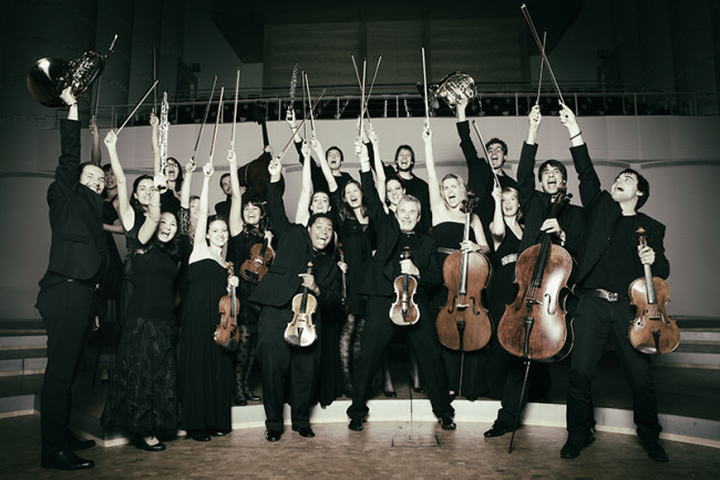 Members of the Salzburg Chamber Soloists.