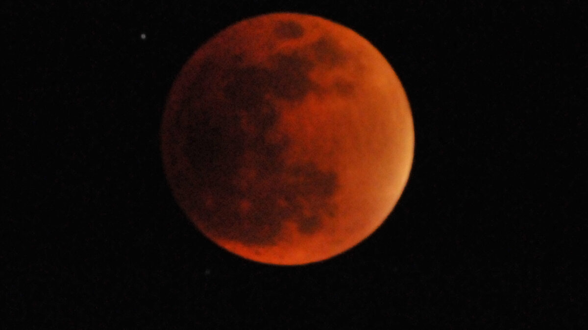 Blood Supermoon eclipse