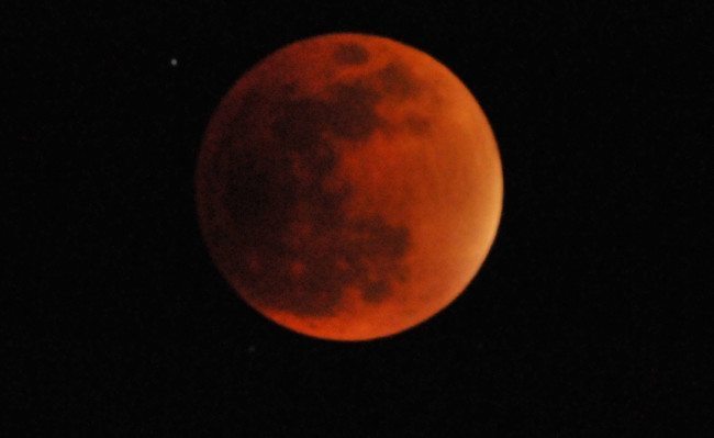 Blood Supermoon eclipse