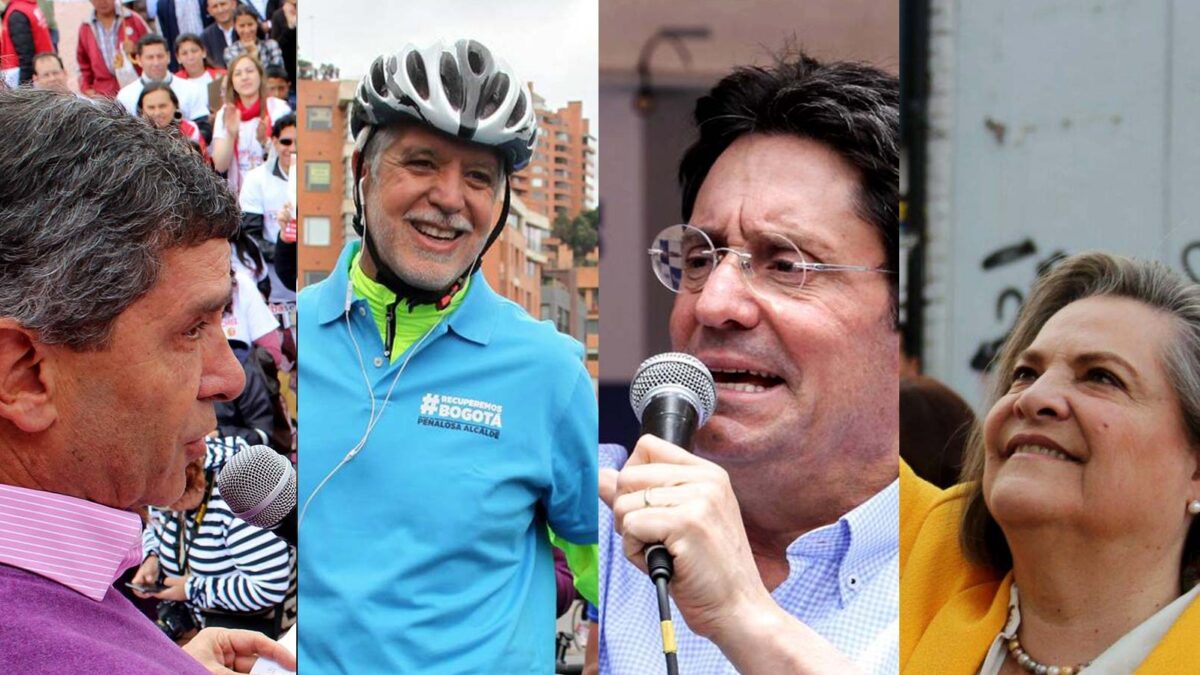 Candidatos alcaldia de Bogota