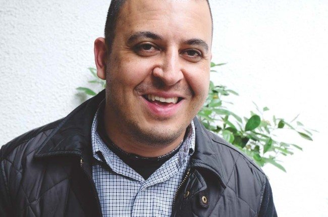 Henry Arellano, a carbon researcher in Bogotá