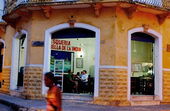 Magic hour in Cartagena