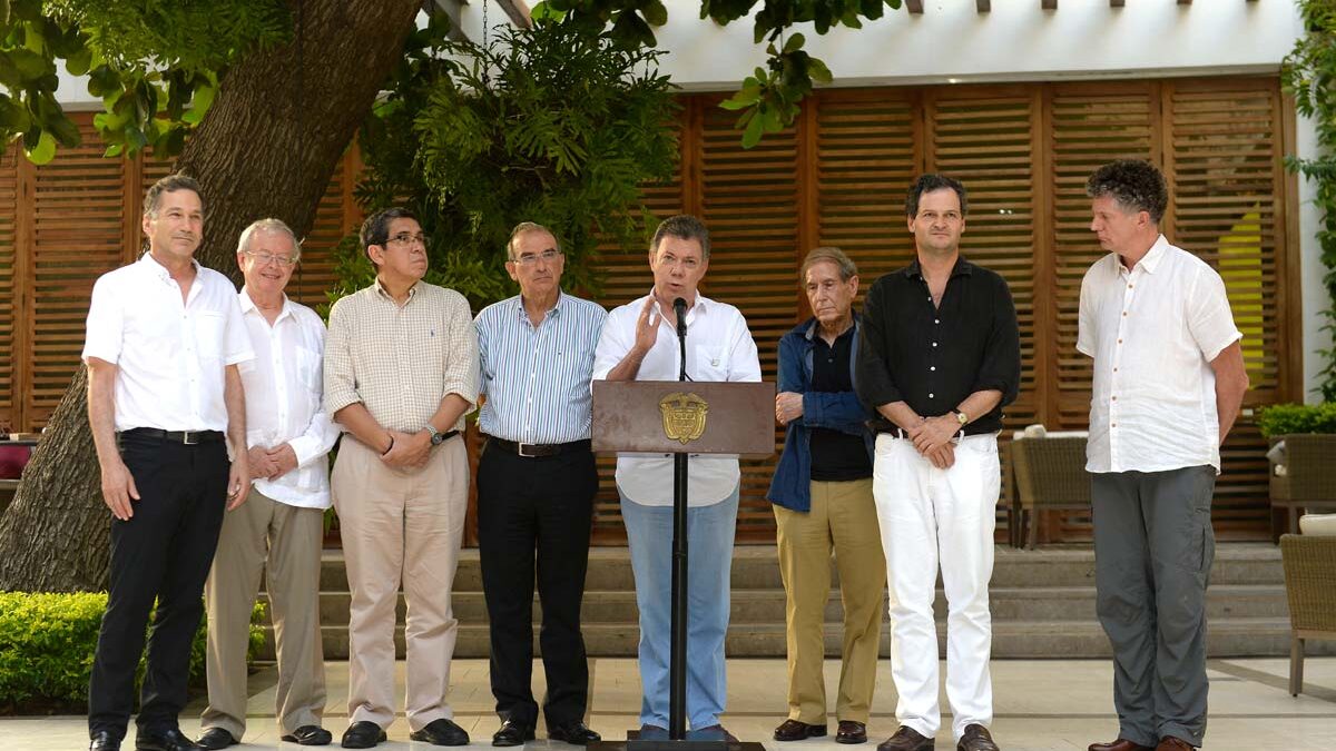 President Santos speaks in Cartagena about progress on peace talks
