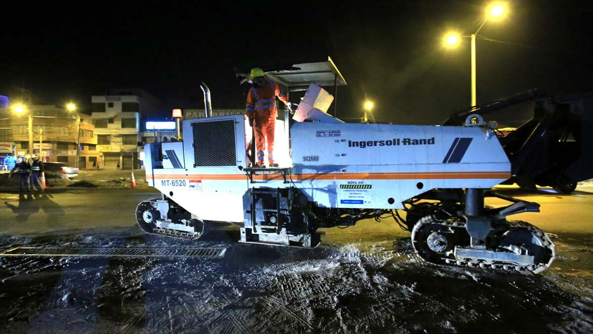 Potholes in Bogotá