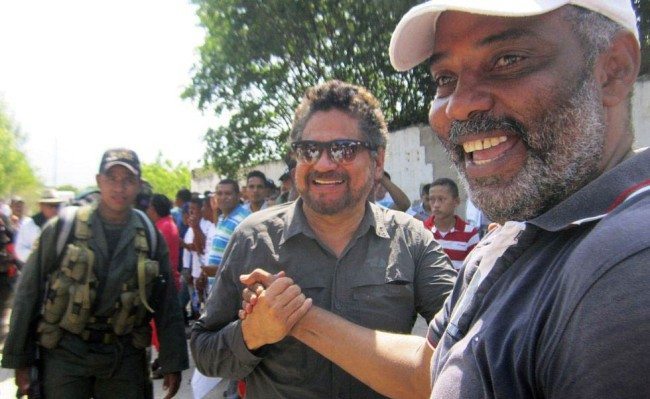 FARC in Conejo, Colombia