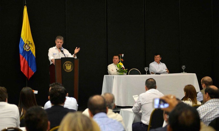 Santos throws into question Colombia’s historic “peace” date with FARC