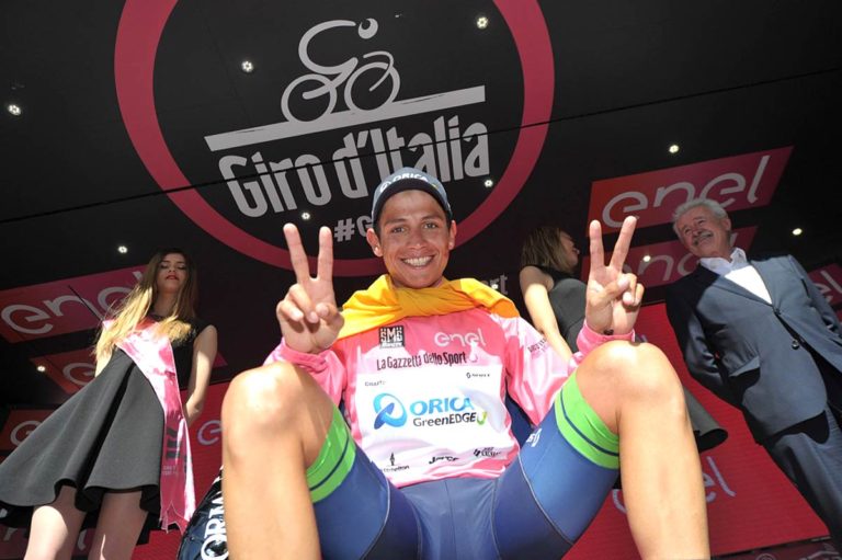 Colombia’s Esteban Chaves finishes second in Giro d’Italia