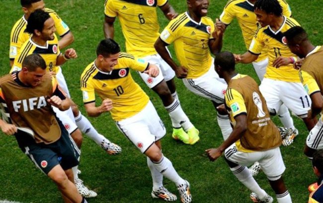 Colombia football james rodriguez