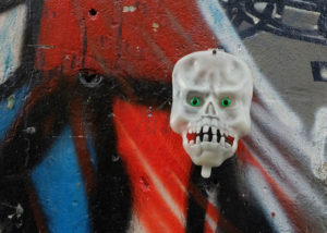 Mask of the bizarre and death cult of El Bronx.