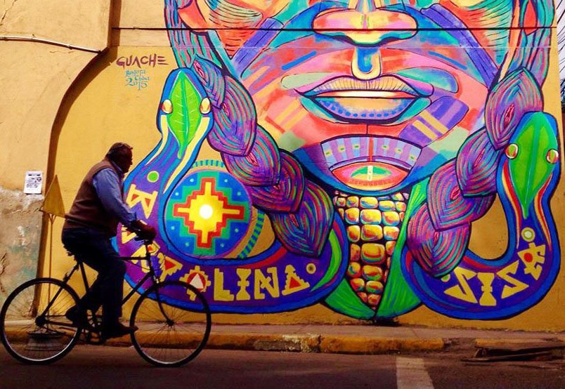 Bogotá's indigenous street art under threat