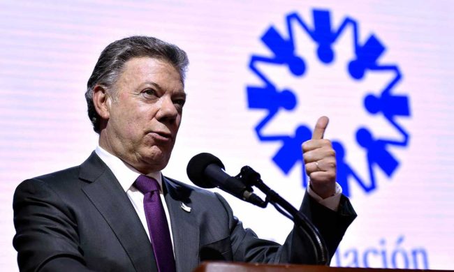 President Juan Manuel Santos to receive additional treatment for prostate cancer following 2012 surgery. (Photo by Presidencia de la República)