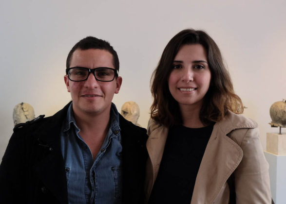 Carlos Saavedra, Alejandra Escobar.