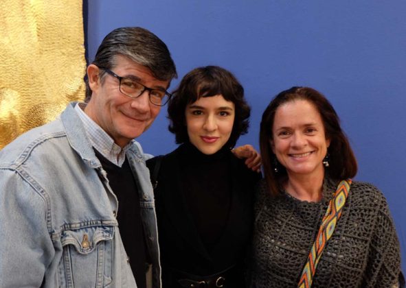 Luis Fernando Castillo, artist Rossina Bossio, Pilar Cabrera