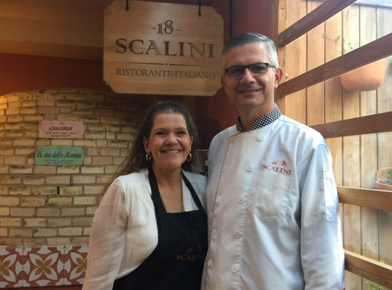 At 18 Scalini, Italian dishes are prepared the authentic way