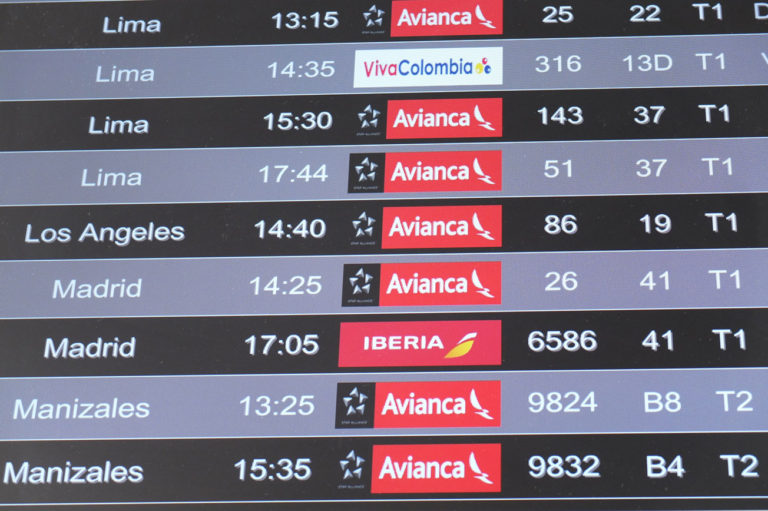Colombia’s air traffic controllers union begin ‘work to rule’ in support of Avianca pilots.