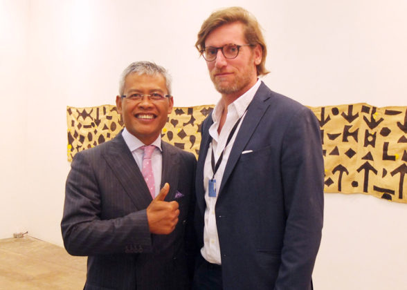 Indonesian Ambassador Priyo Iswanto, Joao Azinheiro.