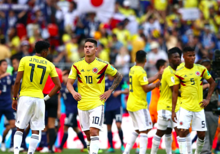 Colombia’s World Cup dream at risk after “draining” loss to Japan