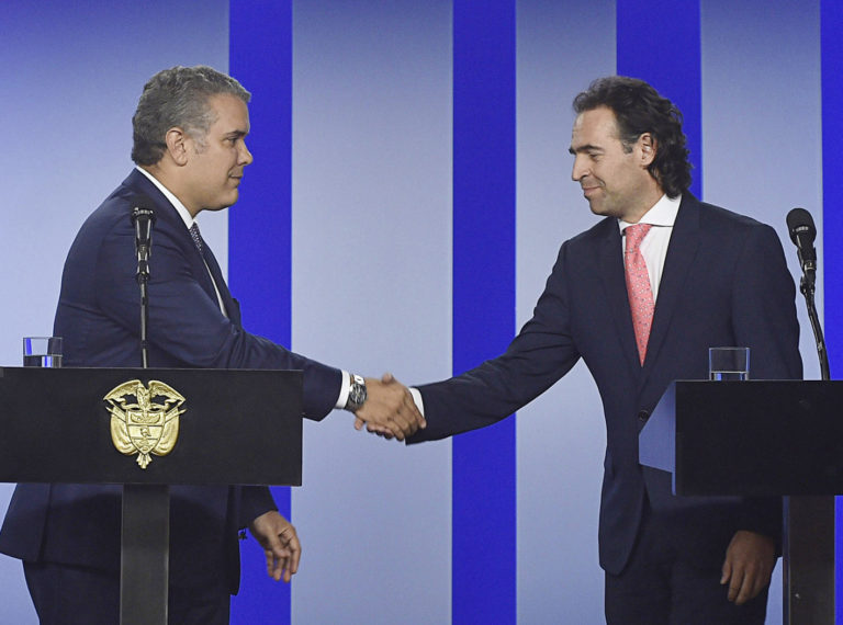 Duque and Gutiérrez vow to dismantle criminal networks in Medellín