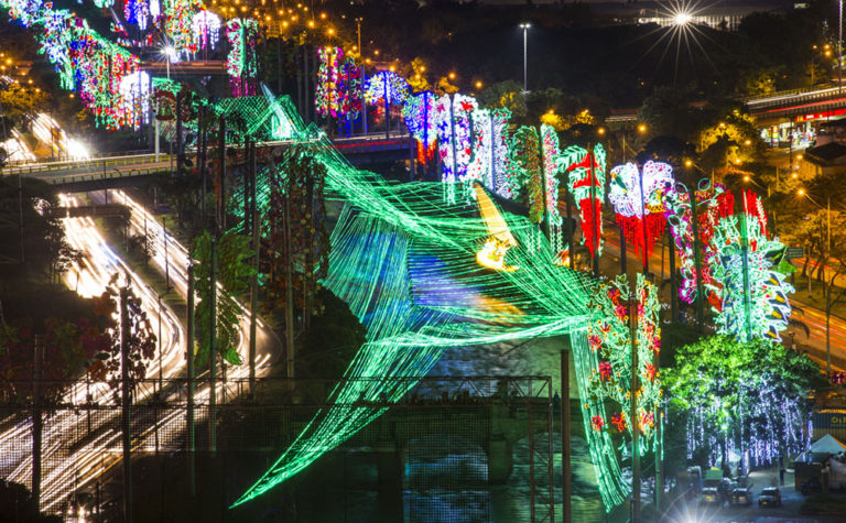 Big Picture: Medellín decked with Christmas lights