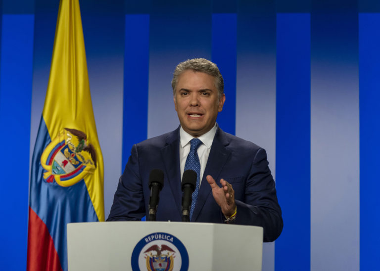 Duque to Colombia: “Stand united” as death toll from Bogotá bomb reaches 21
