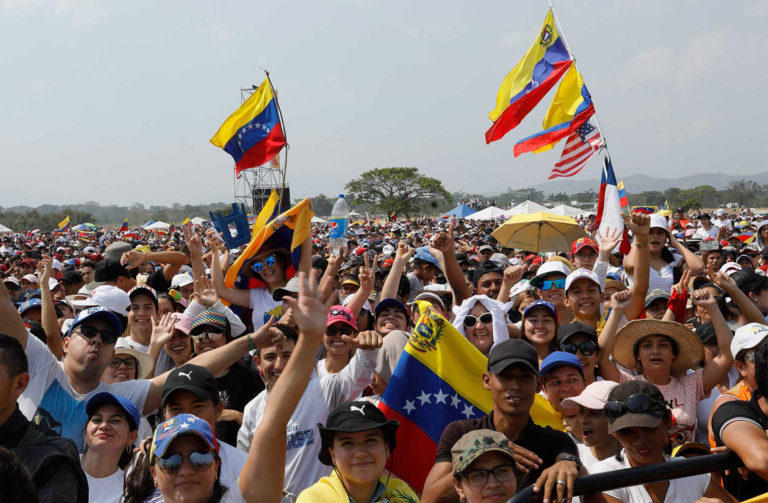 “We are all united in Latin America” states Duque as Venezuela Aid draws huge crowd